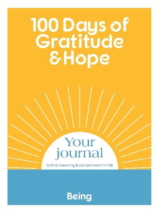Title details for Gratitude & Hope Journal by Universal Wellbeing PTY Limited - Available